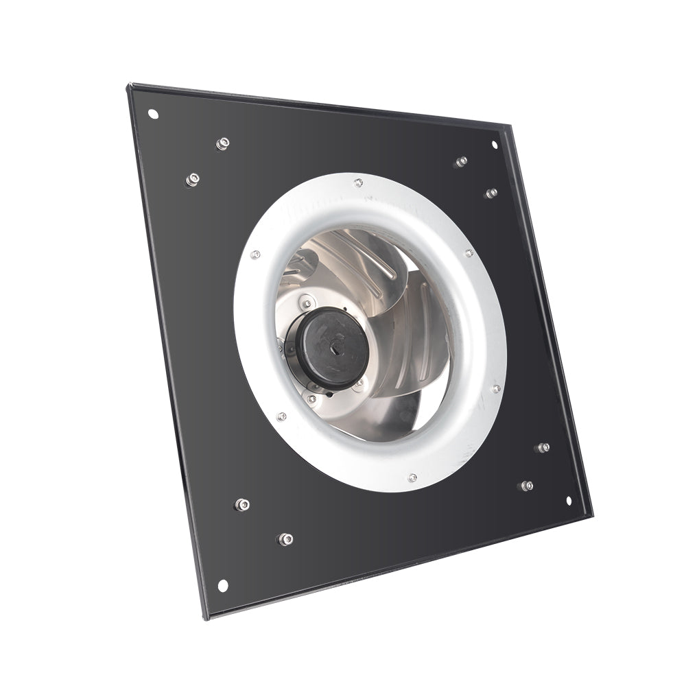 LONGWELL 500mm EC Motor Centrifugal Fan 230v Backward Curved Centrifugal Fan With Bracket