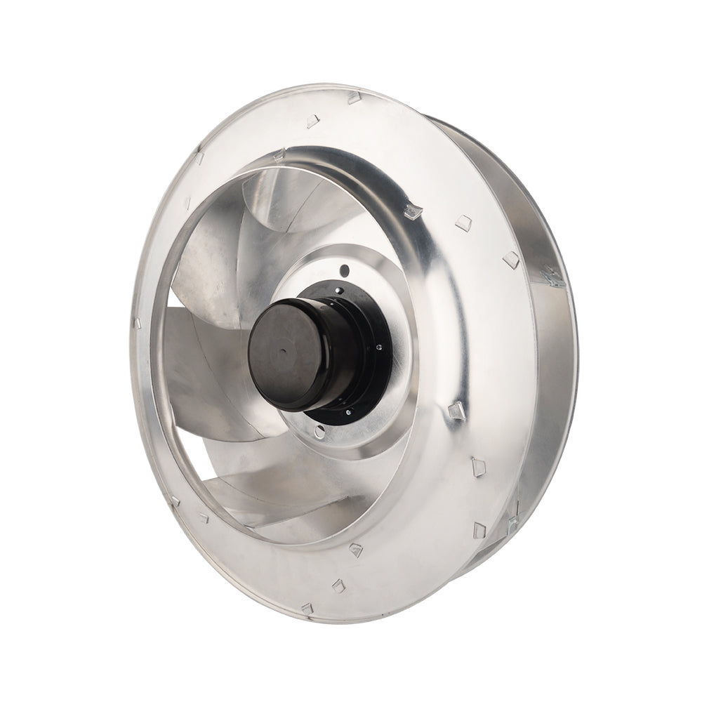 LONGWELL 450mm EC Motor Centrifugal Fan 230v Backward Curved Centrifugal Fan Without Bracket