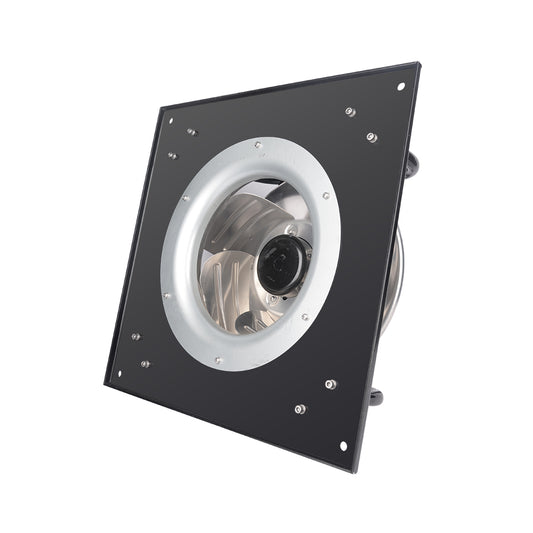 LONGWELL 400mm EC Motor Centrifugal Fan 230v Backward Curved Centrifugal Fan With Bracket