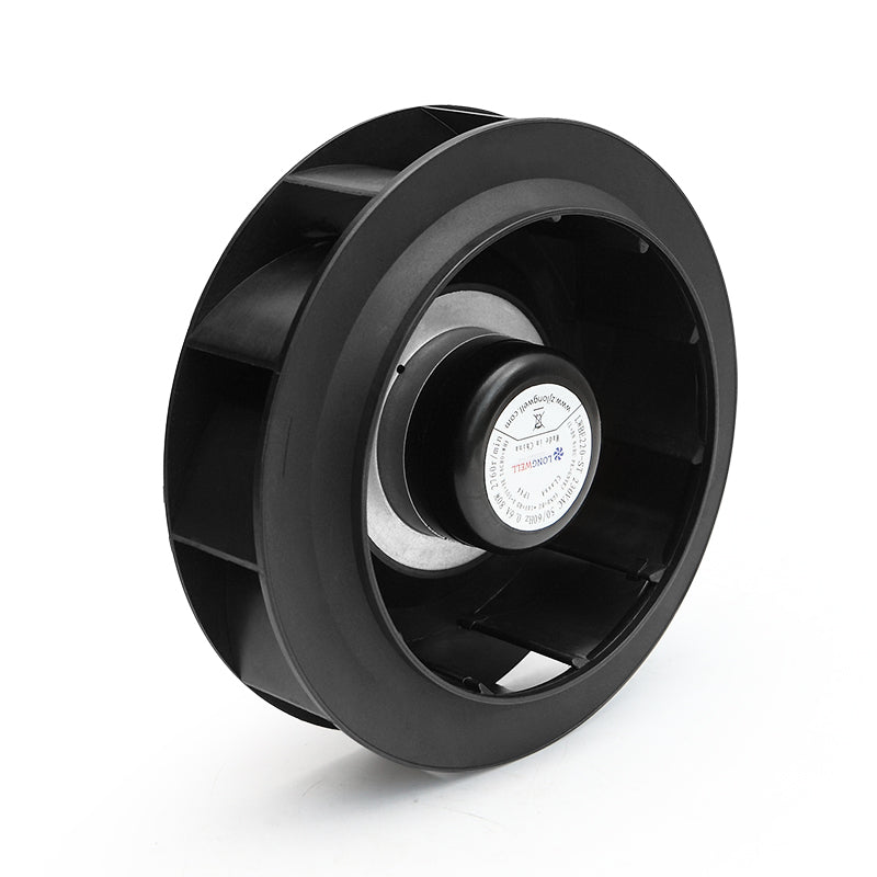 LONGWELL 220mm EC Motor Centrifugal Fan 230v Backward Curved Centrifugal Fan Without Bracket