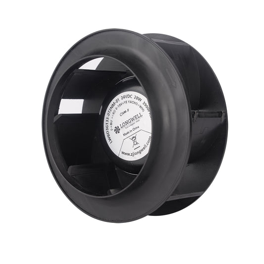 LONGWELL 133mm EC Motor Centrifugal Fan 230v Backward Curved Centrifugal Fan Without Bracket