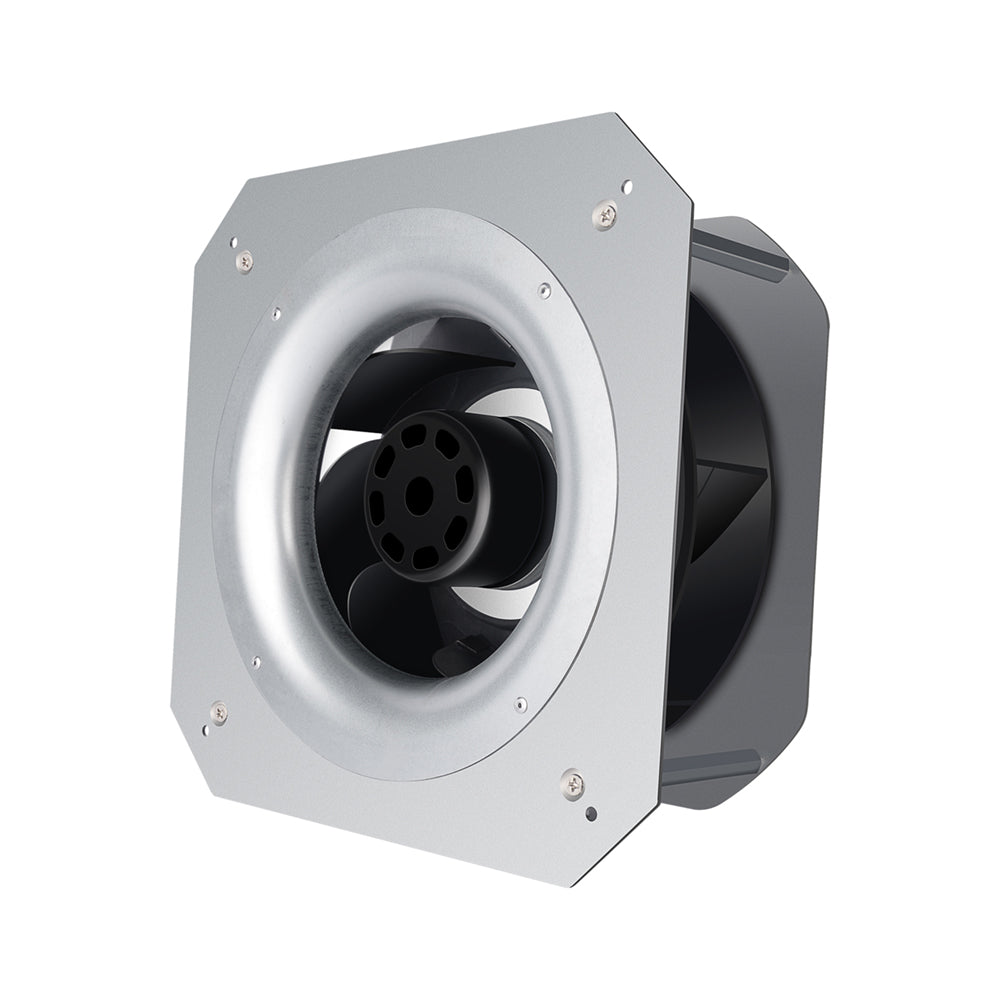 LONGWELL 133mm EC Motor Centrifugal Fan 230v Backward Curved Centrifugal Fan With Bracket