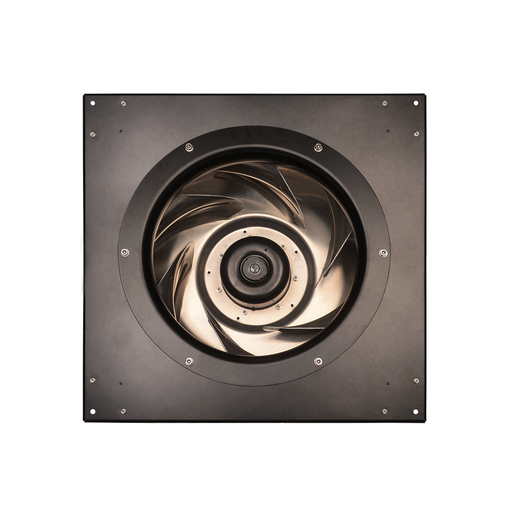 LONGWELL 630mm EC Motor Centrifugal Fan 230v Backward Curved Centrifugal Fan With Bracket