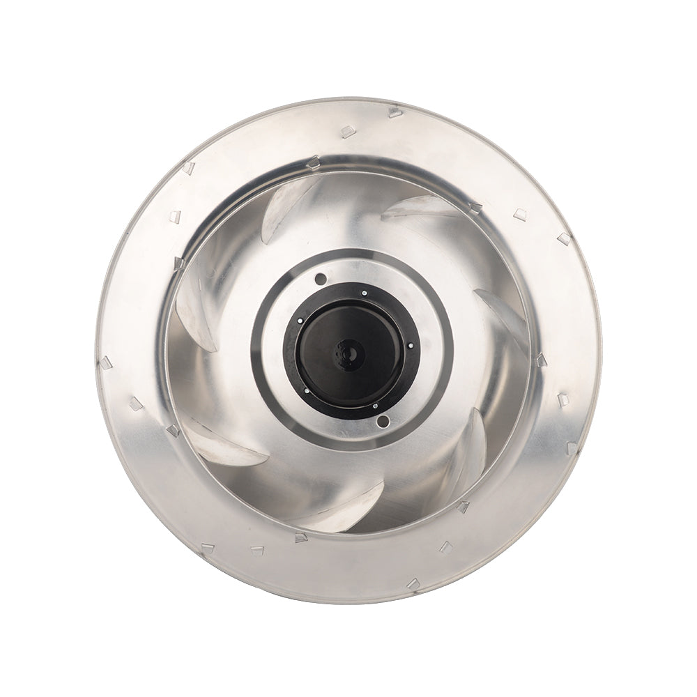 LONGWELL 450mm EC Motor Centrifugal Fan 230v Backward Curved Centrifugal Fan Without Bracket