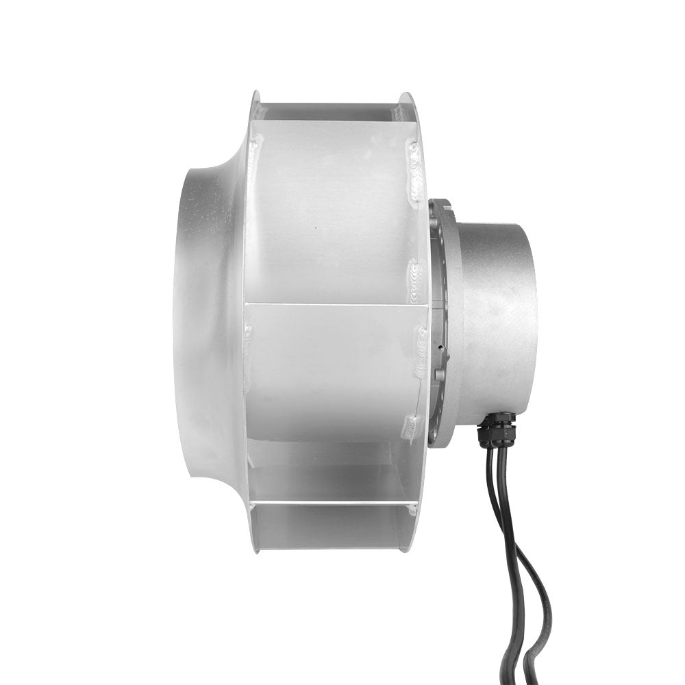 LONGWELL 400mm EC Motor Centrifugal Fan 230v Backward Curved Centrifugal Fan Without Bracket