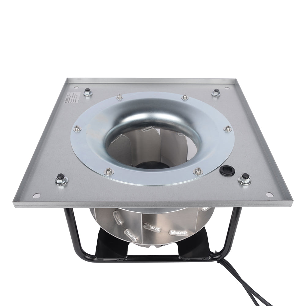 LONGWELL 250mm EC Motor Centrifugal Fan 230v Backward Curved Centrifugal Fan With Bracket