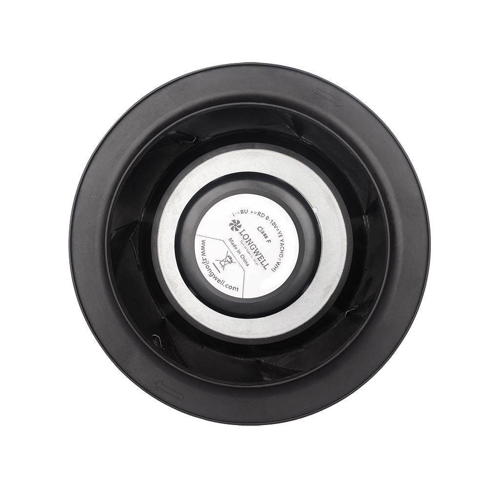 LONGWELL 190mm EC Motor Centrifugal Fan 230v Backward Curved Centrifugal Fan Without Bracket