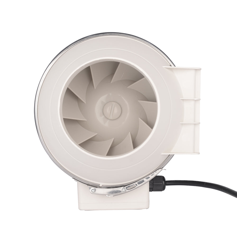 LONGWELL 125mm AC Plastic Duct Fans Ventilation Systems Hydroponic Grow Tent Inline Duct Fan