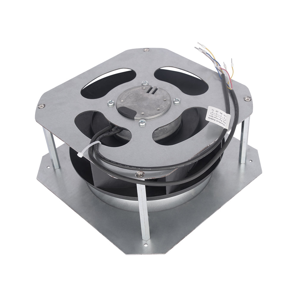 LONGWELL 133mm EC Motor Centrifugal Fan 230v Backward Curved Centrifugal Fan With Bracket