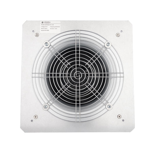 LONGWELL 225mm EC Motor Centrifugal Fan 230v Backward Curved Centrifugal Fan With Bracket