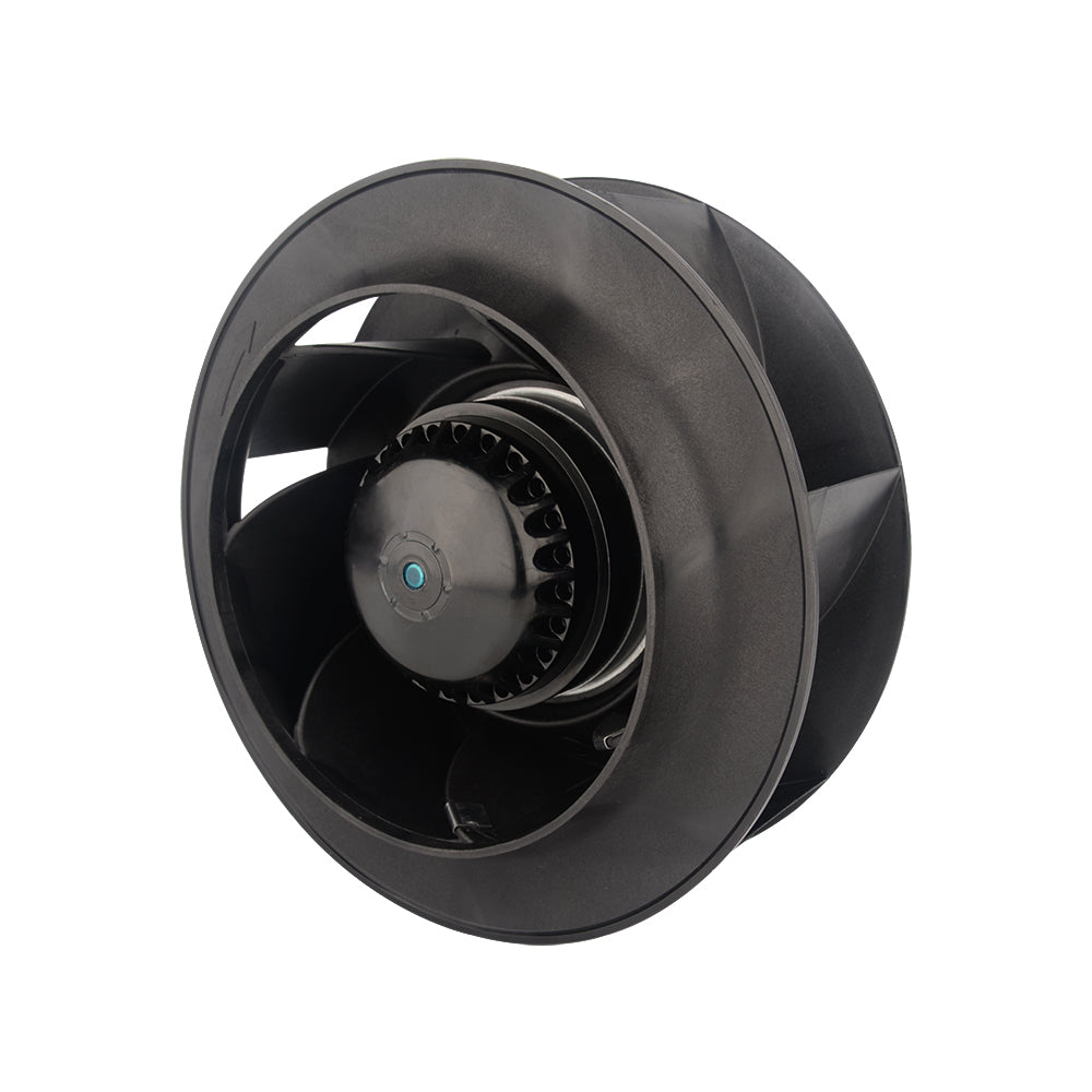 LONGWELL 220mm AC Plastic Backward Centrifugal Fan with Ball Bearing
