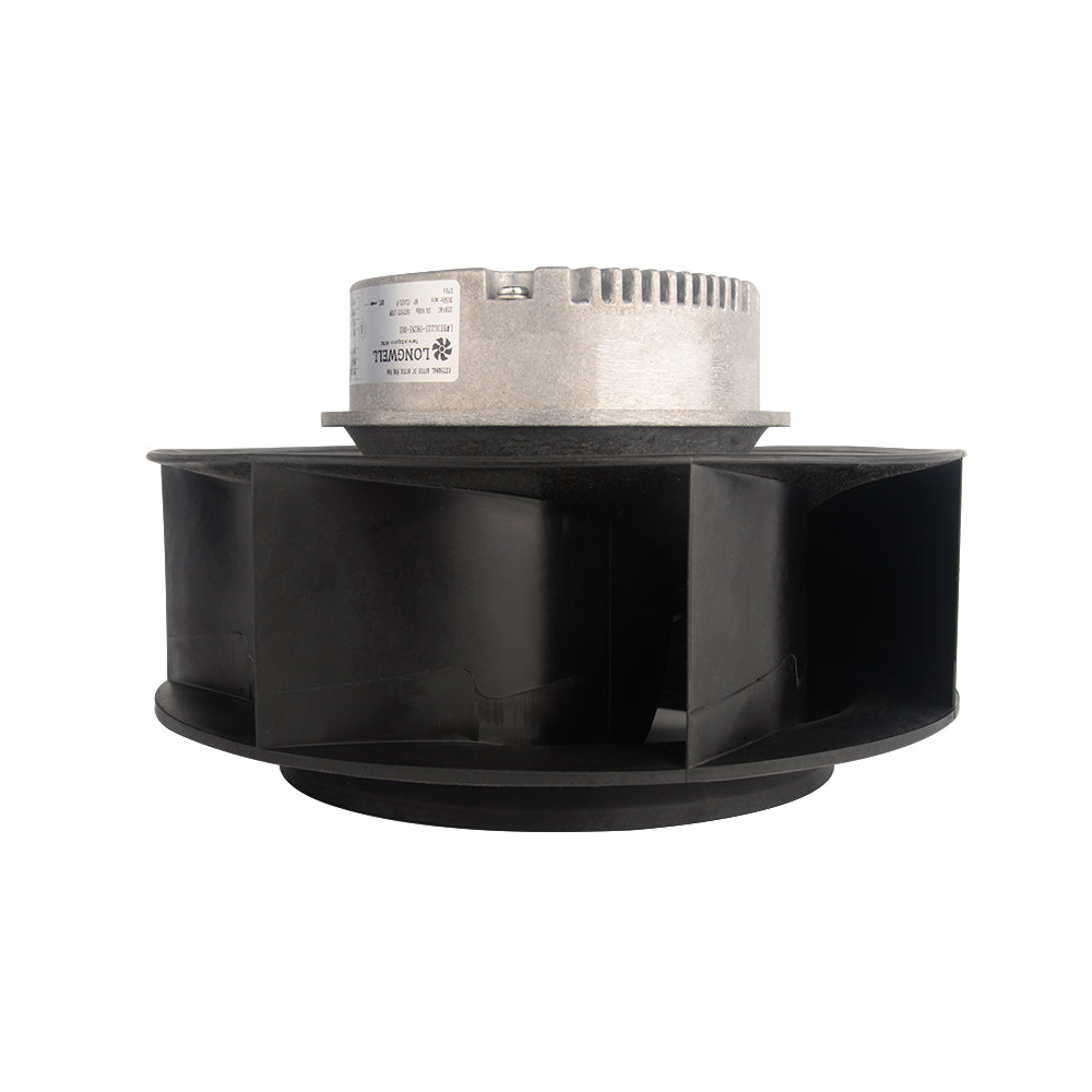 LONGWELL 225mm EC Motor Centrifugal Fan 230v Backward Curved Centrifugal Fan Without Bracket