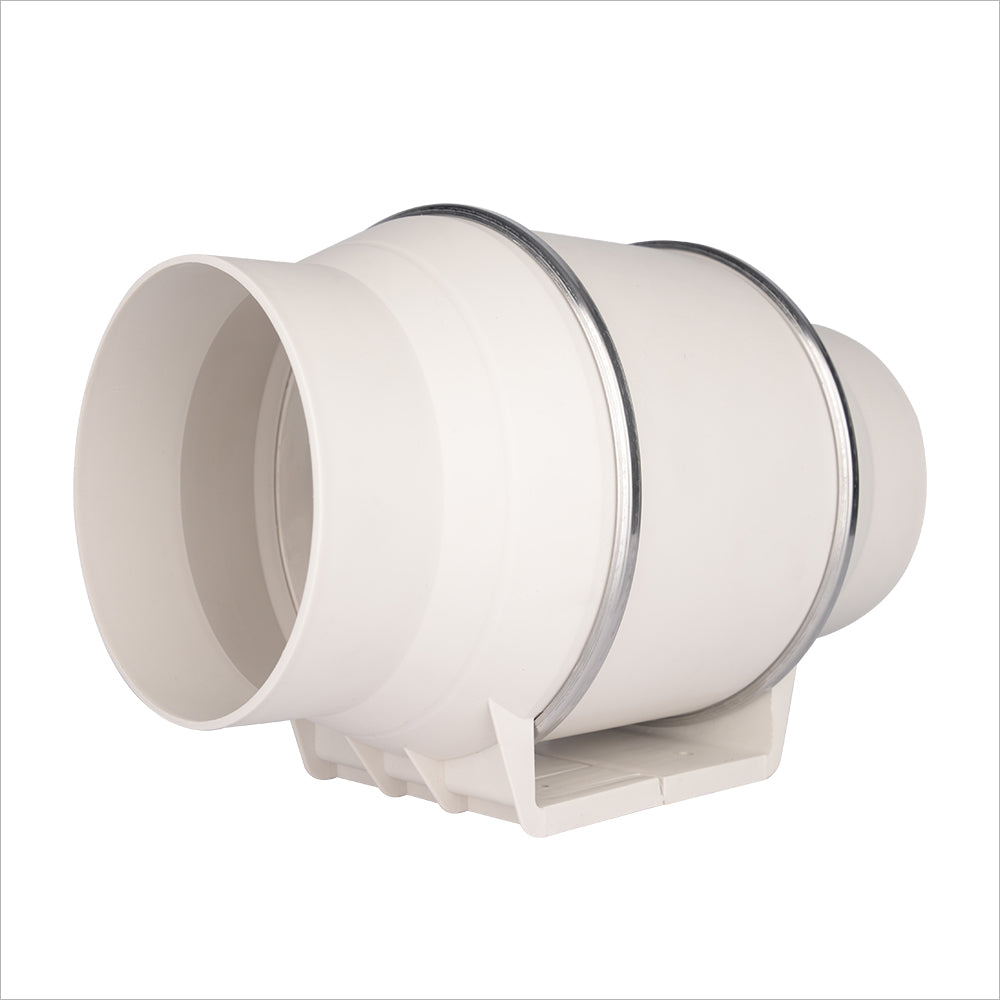 LONGWELL 150mm AC Plastic Duct Fans Ventilation Systems Hydroponic Grow Tent Inline Duct Fan