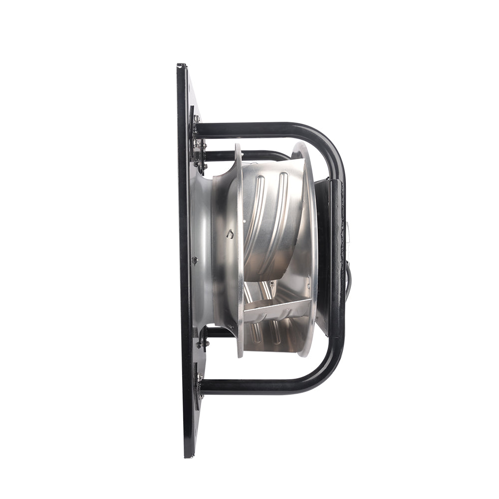 LONGWELL 450mm EC Motor Centrifugal Fan 230v Backward Curved Centrifugal Fan With Bracket