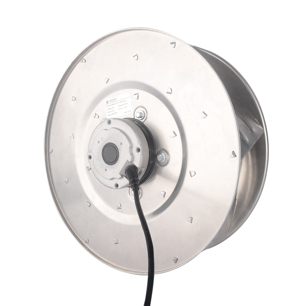 LONGWELL 450mm AC Plastic Backward Centrifugal Fan with Ball Bearing