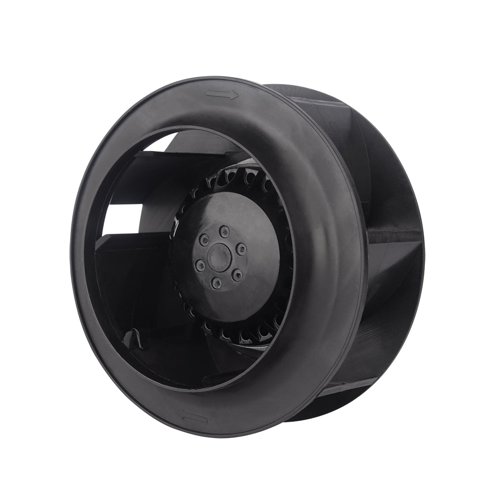 LONGWELL 155mm AC Plastic Backward Centrifugal Fan with Ball Bearing