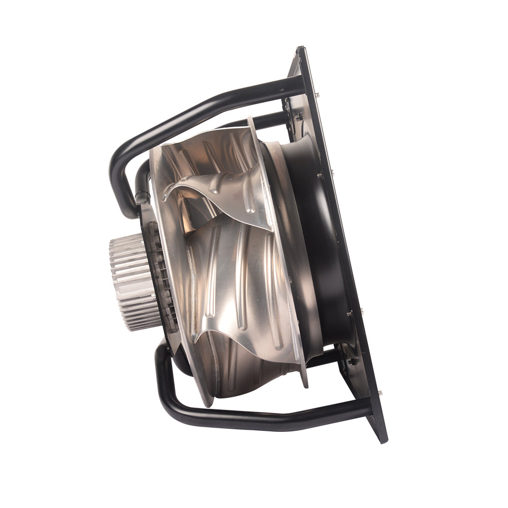 LONGWELL 560mm EC Motor Centrifugal Fan 230v Backward Curved Centrifugal Fan With Bracket