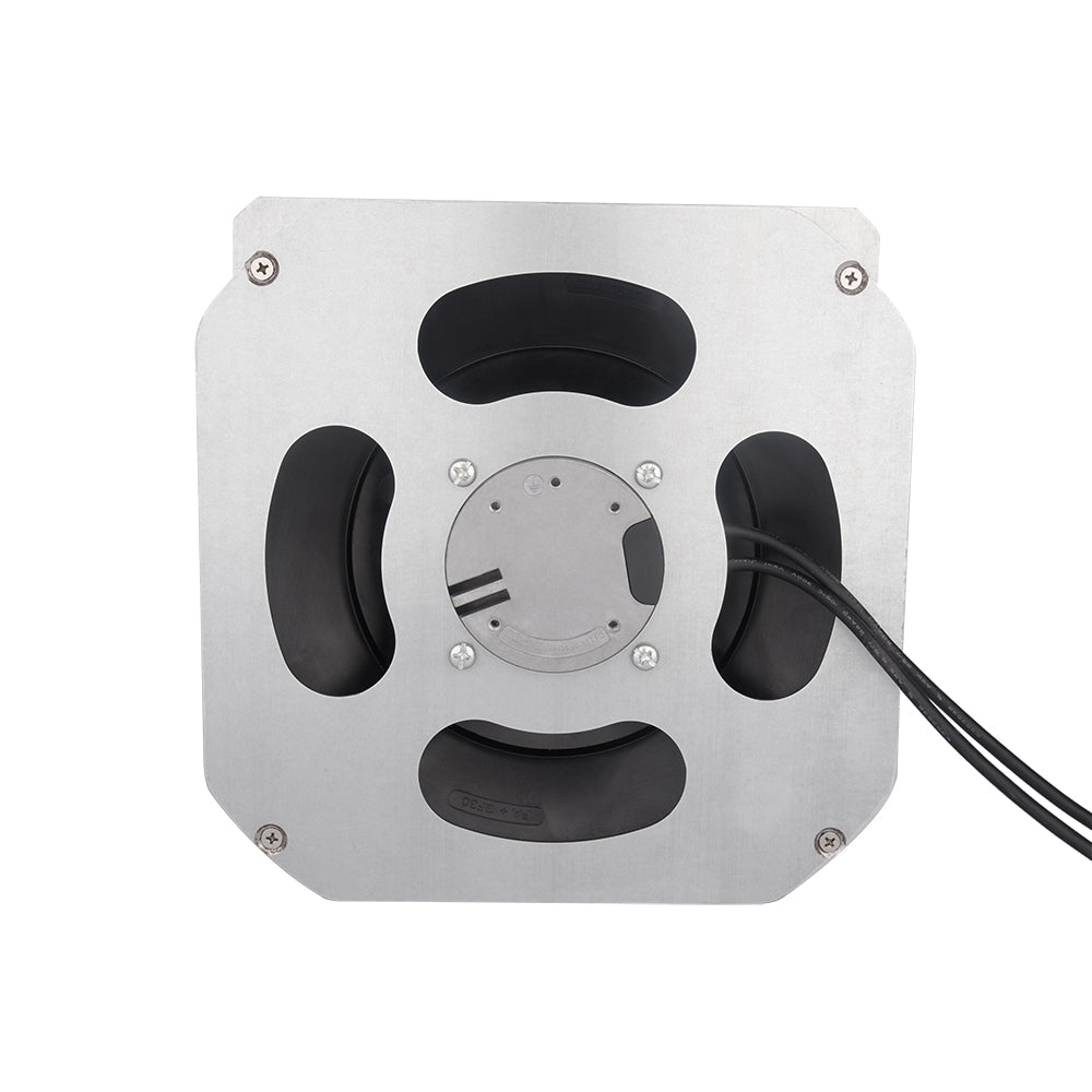 LONGWELL 225mm EC Motor Centrifugal Fan 230v Backward Curved Centrifugal Fan With Bracket