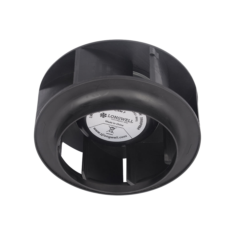 LONGWELL 155mm EC Motor Centrifugal Fan 230v Backward Curved Centrifugal Fan Without Bracket